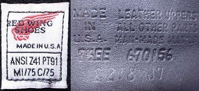 画像3: Deadstock 1997'S RED WING 2218 LOGGER BOOT STEEL TOE（ANSI PT91)箱付 