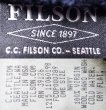 画像3: Filson Virgin Wool Skull Cap Navy フィルソン ロゴ入り ニット キャップ 紺 USA製 (3)