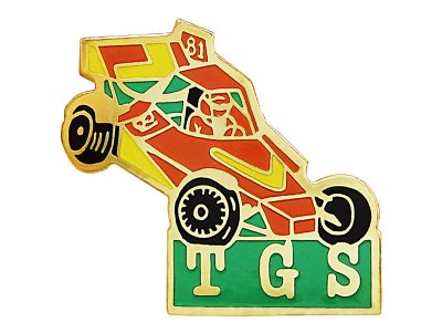 画像1: Vintage Pins（ヴィンテージ・ピンズ） #0481  "TGS 81"  1990'S  Pins  France