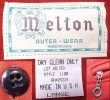 画像7: Deadstock 1980-90'S Melton Outer Wear メルトン CPO JK 赤ウール Made in USA (7)