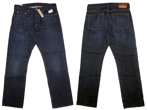 画像1: J.CREW 1040 Slim-Stright Jeans Cheshire-Wash 貝原デニム 脇割り ジェイ・クルー (1)