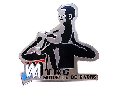 画像1: Vintage Pins（ヴィンテージ・ピンズ） #0531 "TRG MUTUELLE DE GIVORS" Pins