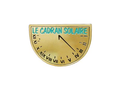 画像1: Vintage Pins（ヴィンテージ・ピンズ） #0526 "LE CADRAN SOLAIRE"  Pins France