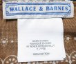 画像4: WALLACE & BARNES Vintage Bandana 茶ガーゼ ウォレス&バーンズ バンダナ (4)