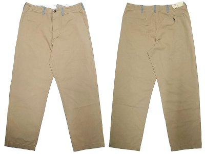 画像1: WALLACE & BARNES Military Chino Trousers SPINKER DRILL Italian Fabric 
