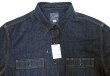 画像3: J.CREW Indigo Selvedge Denim Work Shirts Vintage 赤ミミ デニム ワーク シャツ (3)