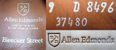 画像3: Allen Edmonds Bleecker Street Bootsアレン・エドモンズ ブリーカーストリート USA製 