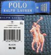 画像4: POLO Ralph Lauren Waffle Thermal Hoodie ポロ・ラルフ フード付 サーマル 黒 (4)