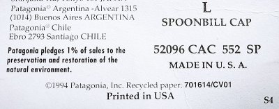 画像3: Deadstock 1994'S Patagonia SPOONBIL CAPパタゴニア スプーンビル アメリカ製