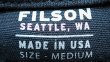 画像4: Filson Graphic Tee "C.C.Filson 白頭鷲" Made in USA 黒 フィルソン グラフィックT  (4)
