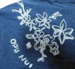 画像7: POLO Ralph Lauren Indigo Hawaiian Embroidery Tee ポロ インディゴ 刺繍Tシャツ (7)