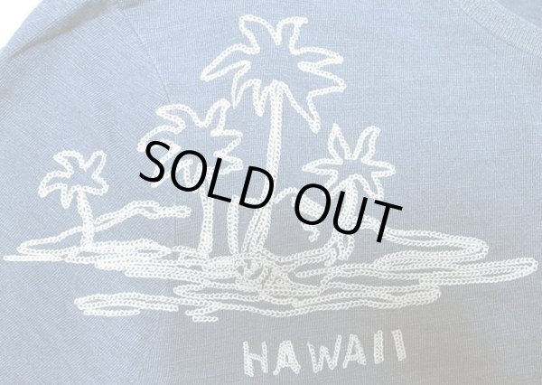 画像4: POLO Ralph Lauren Indigo Hawaiian Embroidery Tee ポロ インディゴ 刺繍Tシャツ (4)