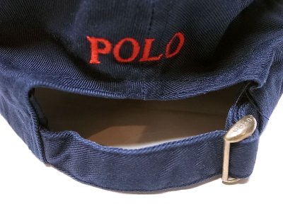 画像3: POLO RALPH LAUREN CAP ポロ・ラルフ ワンポイント ポニー キャップ 紺