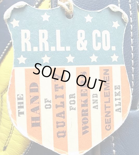 画像8: Double RL(RRL) NEW PLAINVIE BOOTS CLASSIC 青×茶 ダブルアールエル (8)