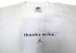 画像3: Deadstock 1990'S NIKE"Thanks Mike"Tee Made in USA ナイキ ジョーダンTシャツ　 (3)