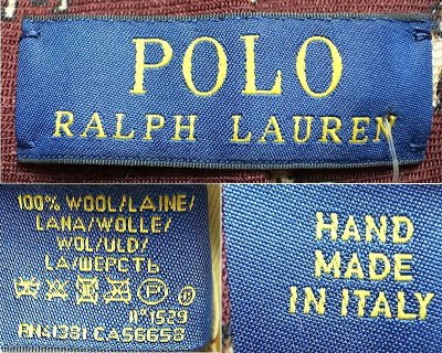 画像3: POLO Ralph Lauren Bulldog Wool Tie ポロ・ブルドッグ総柄 ネクタイ イタリア製