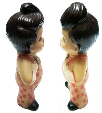 画像1: Big Boy Bank Doll 1970'S Made in Taiwan ビック・ボーイ（筆記体）バンク 