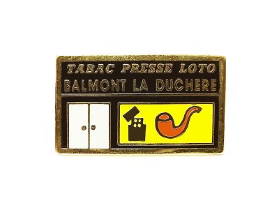 画像1: Vintage Pins（ヴィンテージ・ピンズ） #0590  "TABAC RESSE LOTO" Pins 
