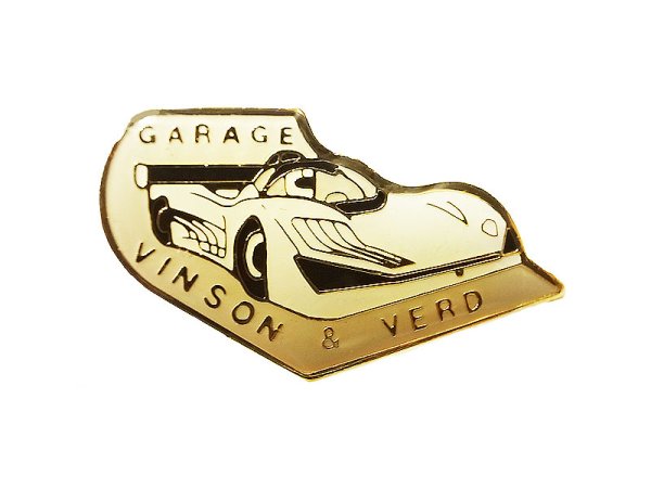 画像1: Vintage Pins（ヴィンテージ・ピンズ） #0593  "GARAGE VINSON & VERO"  Pins  (1)