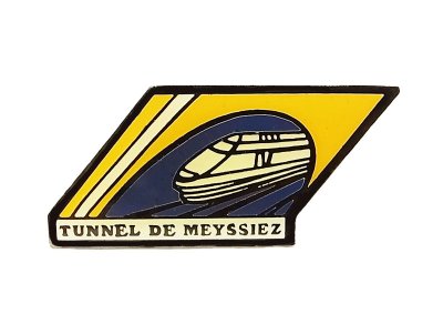 画像1: Vintage Pins（ヴィンテージ・ピンズ） #0598  "TUNNEL DE MEYSSIEZ" 1990'S 
