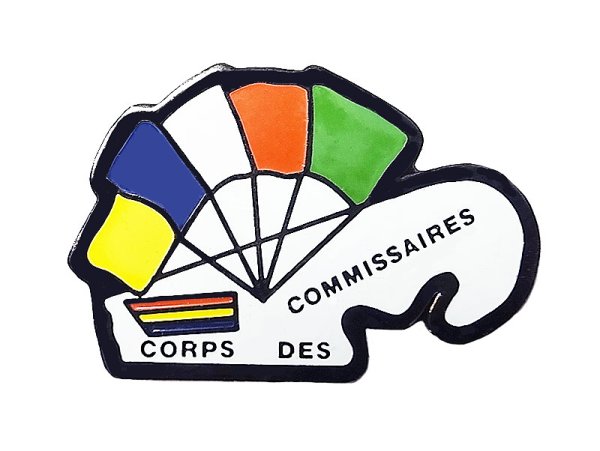 画像1: Vintage Pins（ヴィンテージ・ピンズ） #0596  "COMMISSAIRES  CORPS DES" (1)