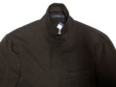 画像2: POLO Ralph Lauren Cotton Taylor JK  Black  Italy ポロ・ラルフ イタリア製