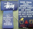 画像5: Deadstock 1990'S STUSSY Zip Knit Jersey デッドストック ステューシーベージュ (5)