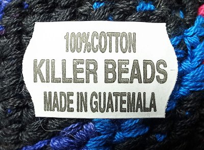 画像3: KILLER BEADS Dreadlocks Cotton Knit Cap ドレッドロックス帽 レゲエ・タム #47