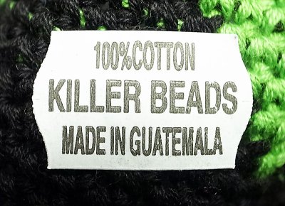 画像3: KILLER BEADS Dreadlocks Cotton Knit Cap ドレッドロックス帽 レゲエ・タム #51