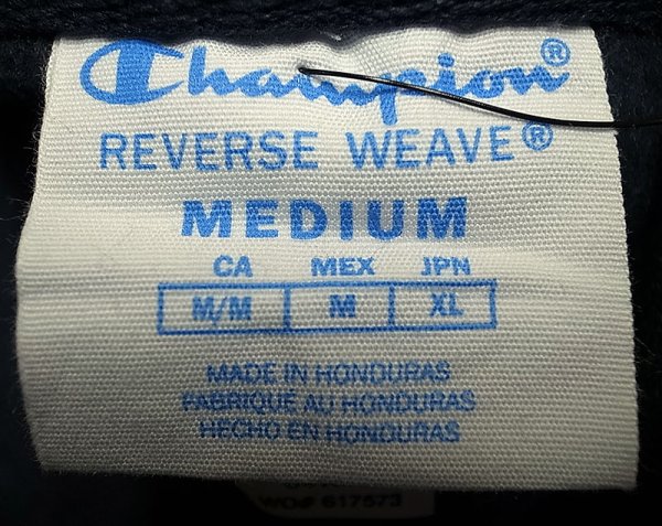 画像6: USNA (US Naval Academy) Champion® RW hoodie リバースウィーブ紺 (6)