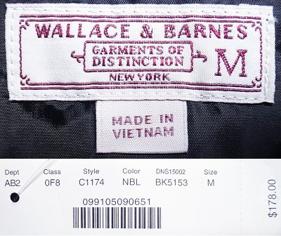 画像3: WALLACE & BARNES by J.Crew MA-1 Flight Jacket ウォレス＆バーンズ 黒