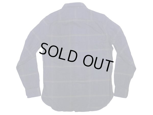 画像2: WALLACE & BARNES by J.Crew Plaid Flannel 紺 へヴィ・フランネルシャツ (2)