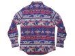 画像2: POLO Ralph Lauren Western Shirts Classic Fit 織生地 ウエスタンシャツ (2)