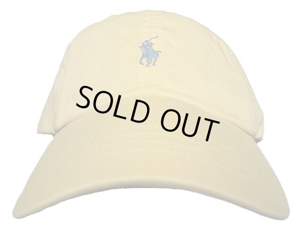 画像2: POLO RALPH LAUREN CAP ポロ・ラルフ ワンポイント ポニー キャップ 黄 (2)