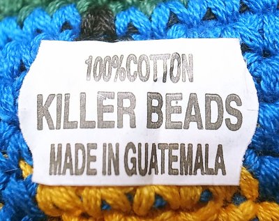 画像3: KILLER BEADS Dreadlocks Cotton Knit Cap ドレッドロックス帽 レゲエ・タム #81