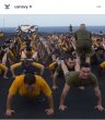 画像6: US.NAVY(USN) Physical Training Tee L/S 米海軍 フィジカル ロンT USA製  (6)