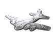 画像1: Deadstock US.Military Pins #636 Boeing B-17 Flying Fortress Pins 小  (1)