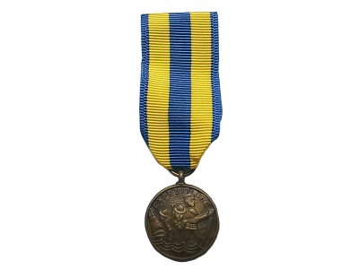 画像1: Deadstock US.Military Pins #641 Navy Expeditionary Medal Pin & Ribbon