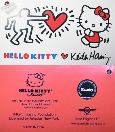 画像3: Hello Kitty X Keith Haring Photo Tee  ハローキティ × キースヘリング Tシャツ