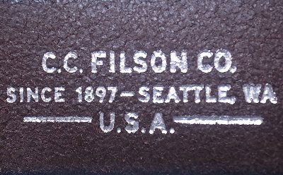 画像3: FILSON Highballer Belt Made in USA フィルソン ハイボーラーベルト アメリカ製 