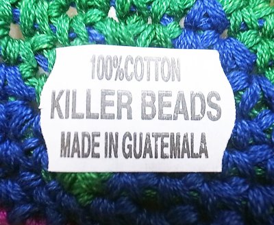 画像3: KILLER BEADS Dreadlocks Cotton Knit Cap ドレッドロックス帽 レゲエ・タム #88