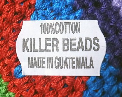 画像3: KILLER BEADS Dreadlocks Cotton Knit Cap ドレッドロックス帽 レゲエ・タム #98