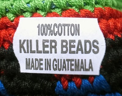 画像3: KILLER BEADS Dreadlocks Cotton Knit Cap ドレッドロックス帽 レゲエ・タム #97