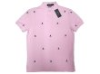 画像2: POLO RALPH LAUREN Skull Polo Shirts Pink ポロ スカル総柄刺繍 ポロシャツ (2)