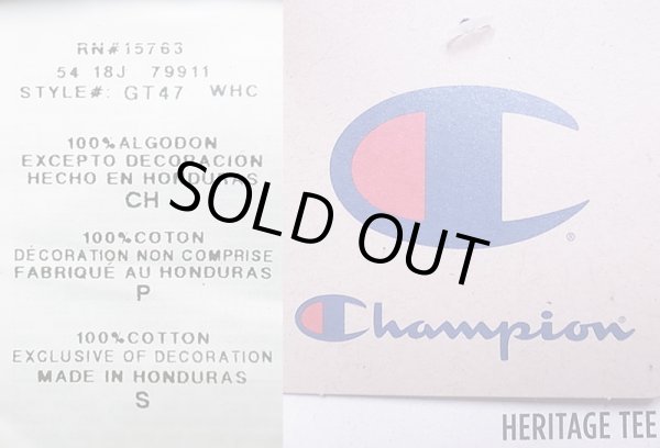 画像7: Champion®Heritage Long Sleeve Tee チャンピオン ヘリテージ ロンT ビッグC 白 (7)