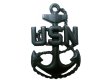 画像1: Deadstock US.Military Pins #694 USN "Foul Anchor" 米海軍　"絡み錨 "Pin  (1)
