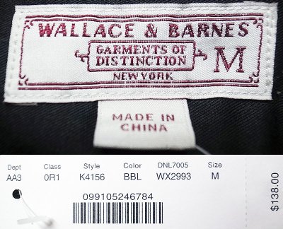 画像3: WALLACE & BARNES Plaid CPO Shirts JK ウォレス&バーンズ ウールシャツJK