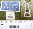 画像6: J.CREW Zip Hoodie Vintage ジェイ・クルー ジップ・パーカー 緑 ヴィンテージ加工　 (6)