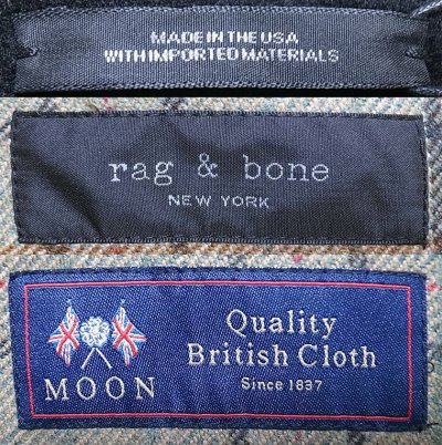 画像2: rag & bone OLIVE MULTI YORKE COAT ラグ＆ボーン ヨークコート アメリカ製