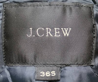 画像3: J.Crew Chesterfield Coat ジェイ・クルー メルトン チェスターコート チャコール